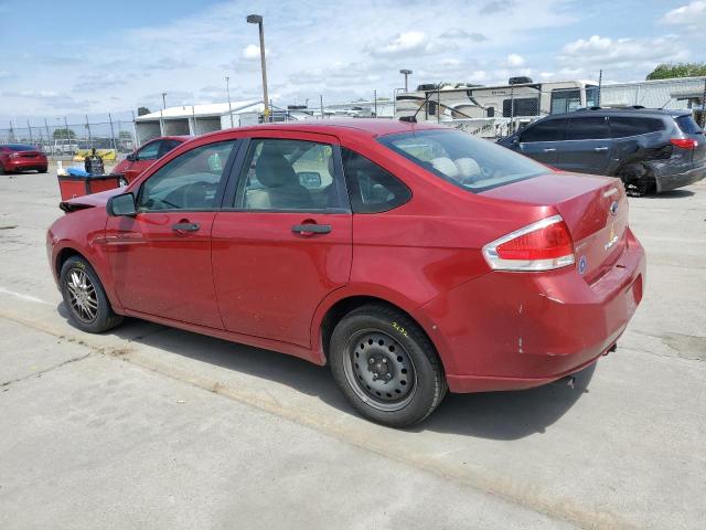 FORD FOCUS 2010 red  gas 1FAHP3FNXAW287290 photo #3