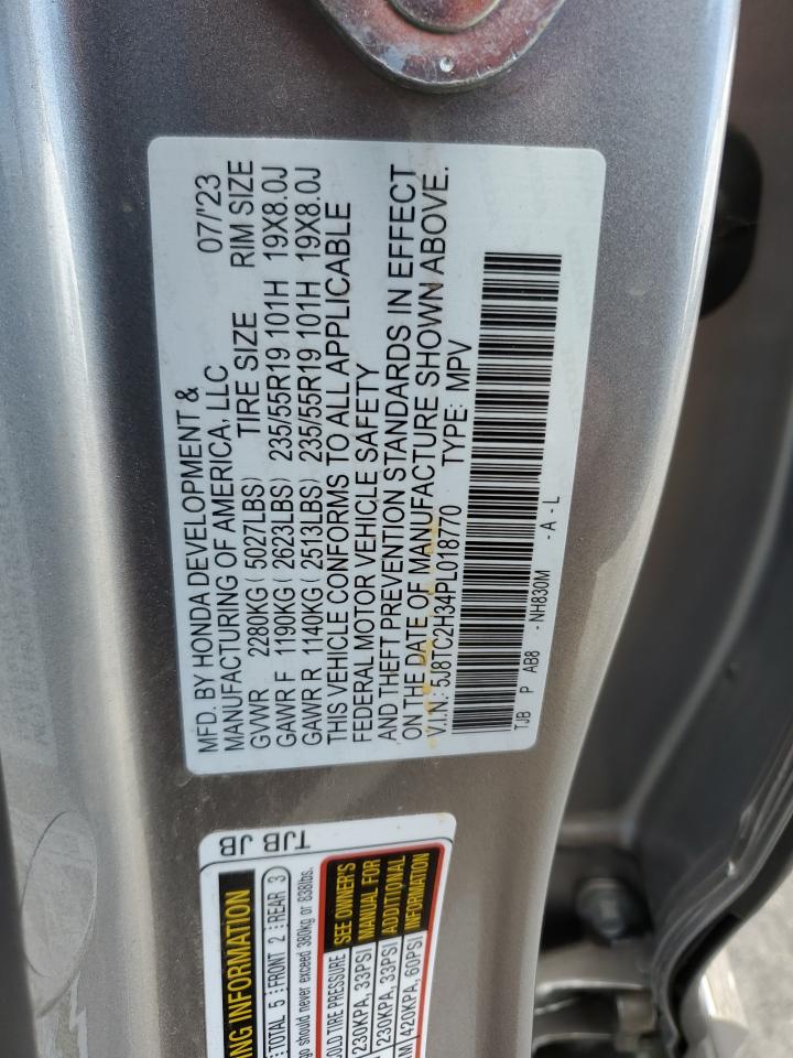 5J8TC2H34PL018770 2023 Acura Rdx