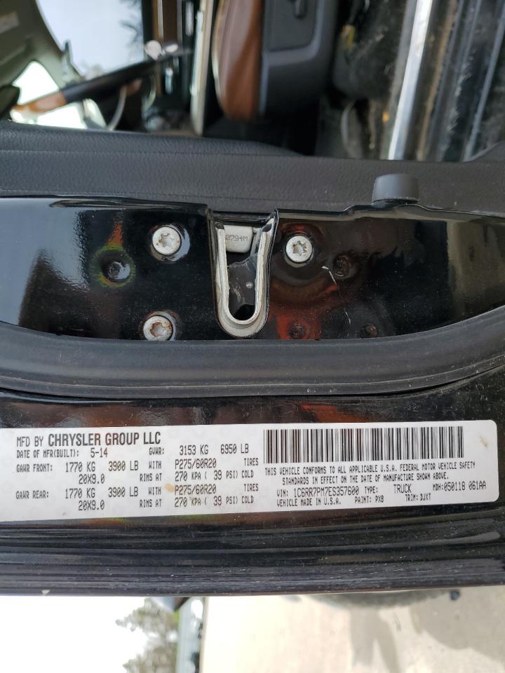 1C6RR7PM7ES357600 2014 Ram 1500 Longhorn