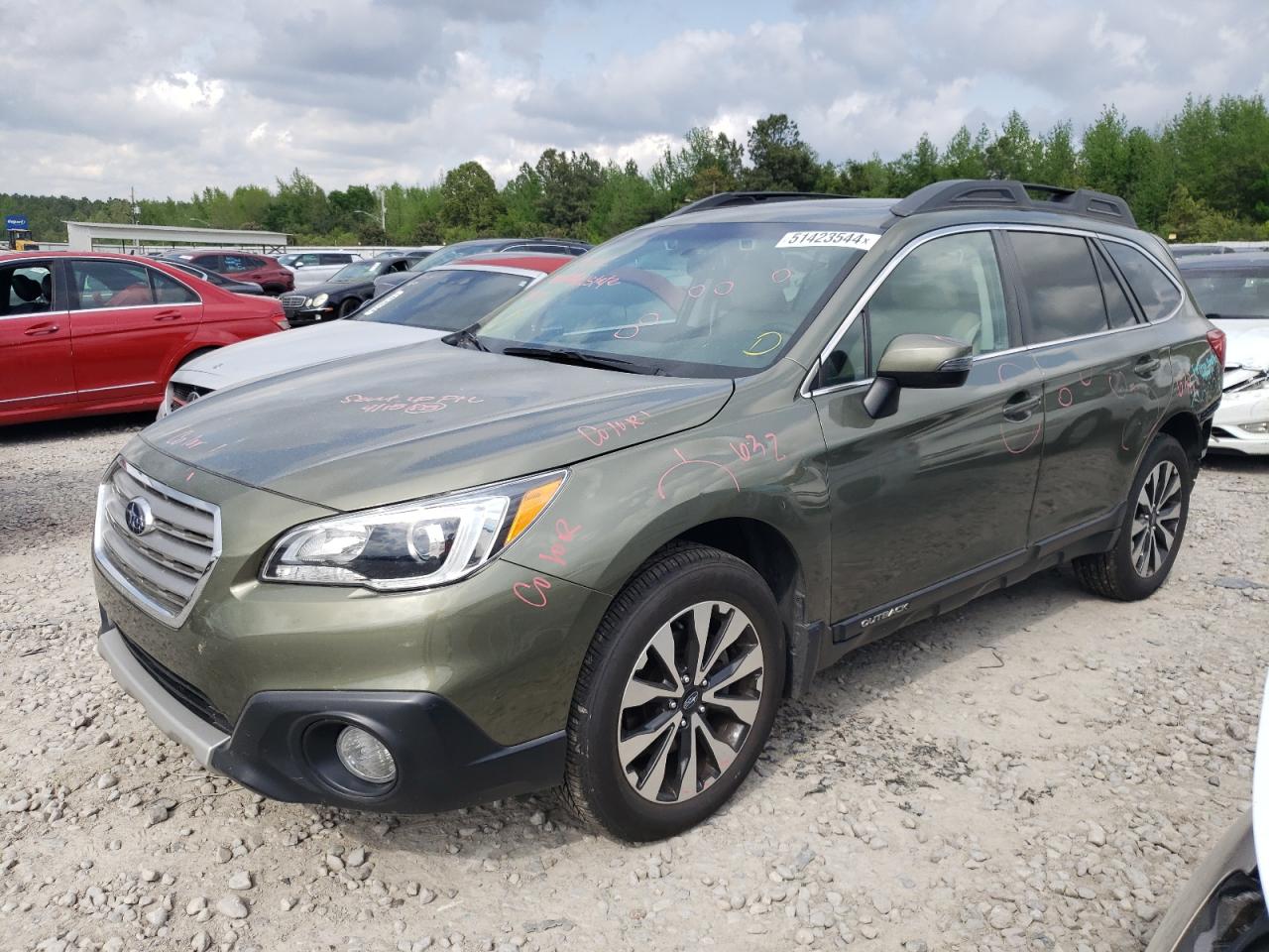 4S4BSENC7G3339460 2016 Subaru Outback 3.6R Limited