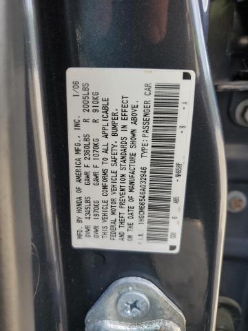 2006 Honda Accord Ex VIN: 1HGCM66546A032946 Lot: 52920954