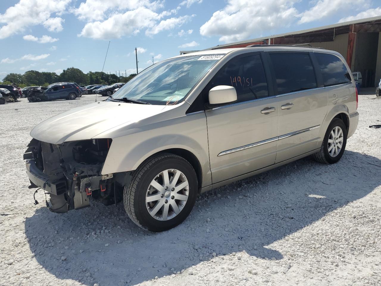 2C4RC1BG4FR571407 2015 Chrysler Town & Country Touring