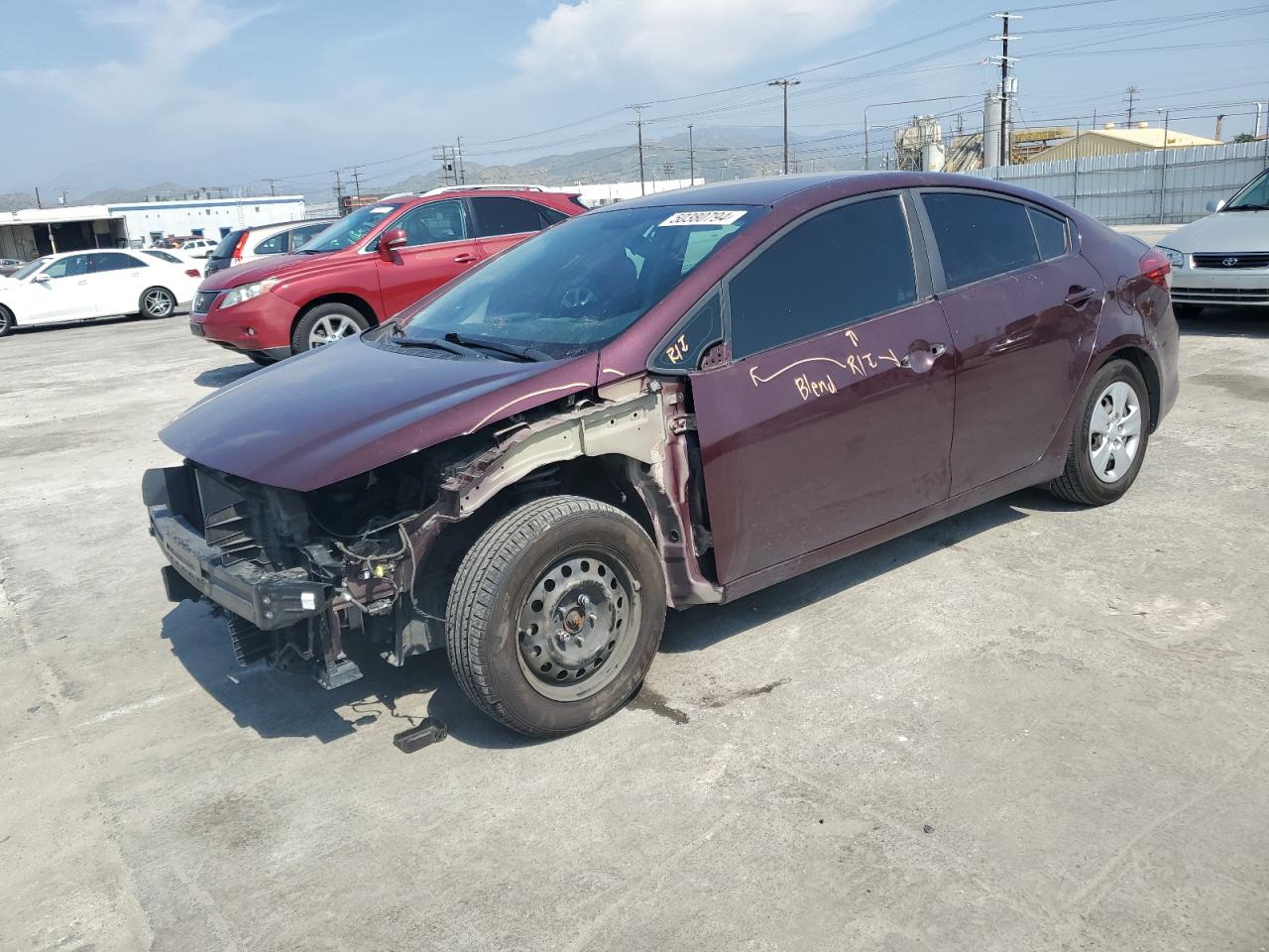 3KPFK4A73JE254740 2018 Kia Forte Lx