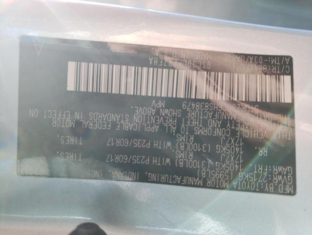 2017 TOYOTA SIENNA LE - 5TDKZ3DC6HS838479