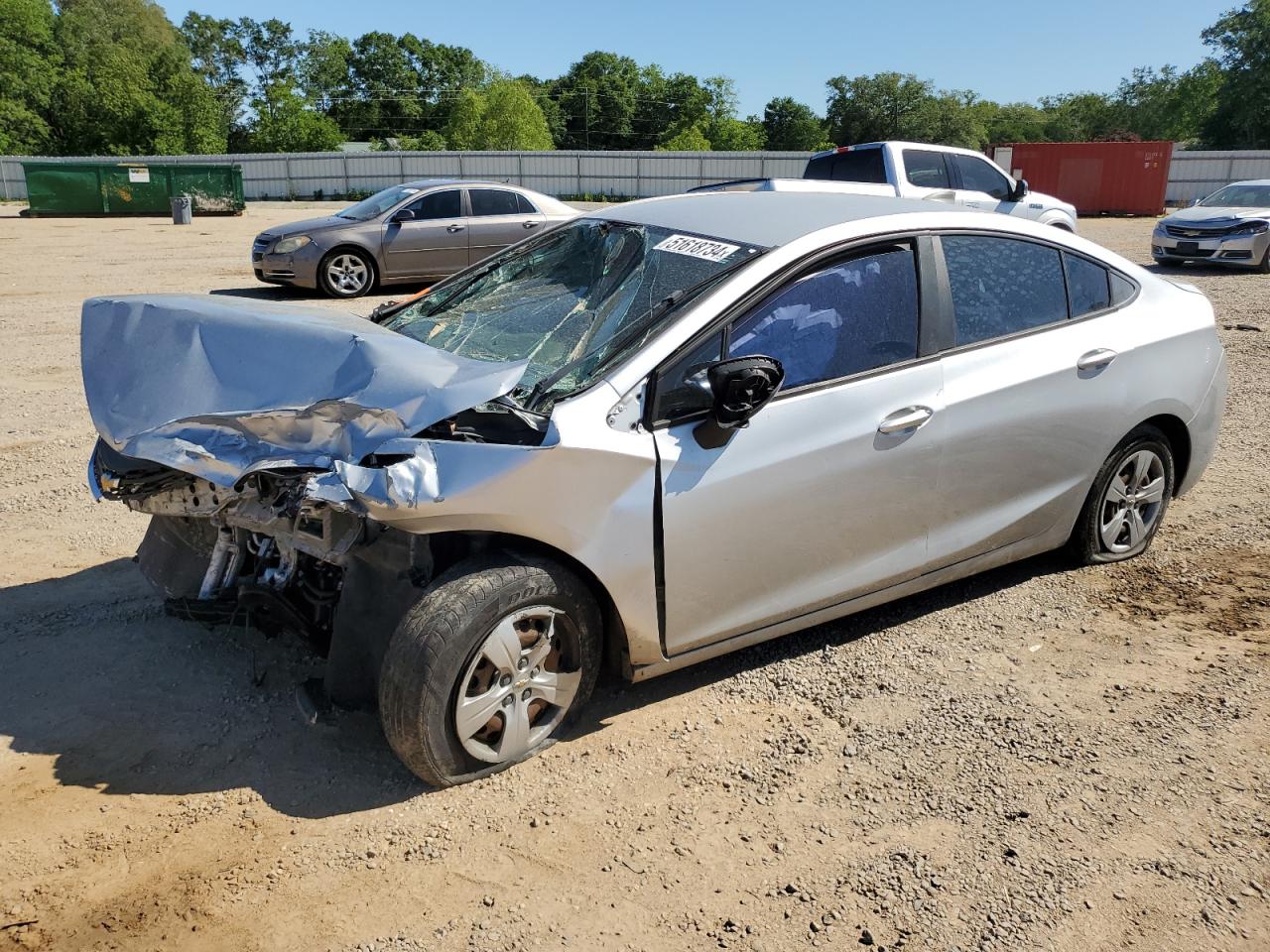 3G1BC5SM9HS555295 CHEVROLET CRUZE 2017