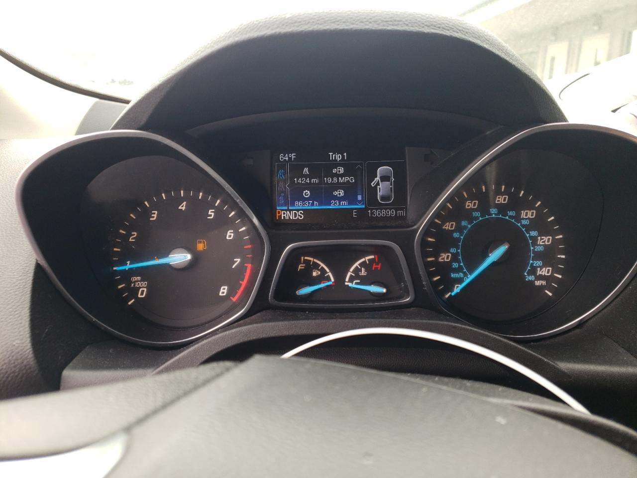 1FMCU0GX1DUC84477 2013 Ford Escape Se