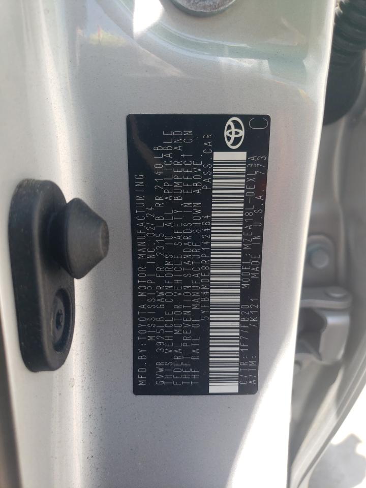 5YFB4MDE8RP142464 TOYOTA COROLLA 2024