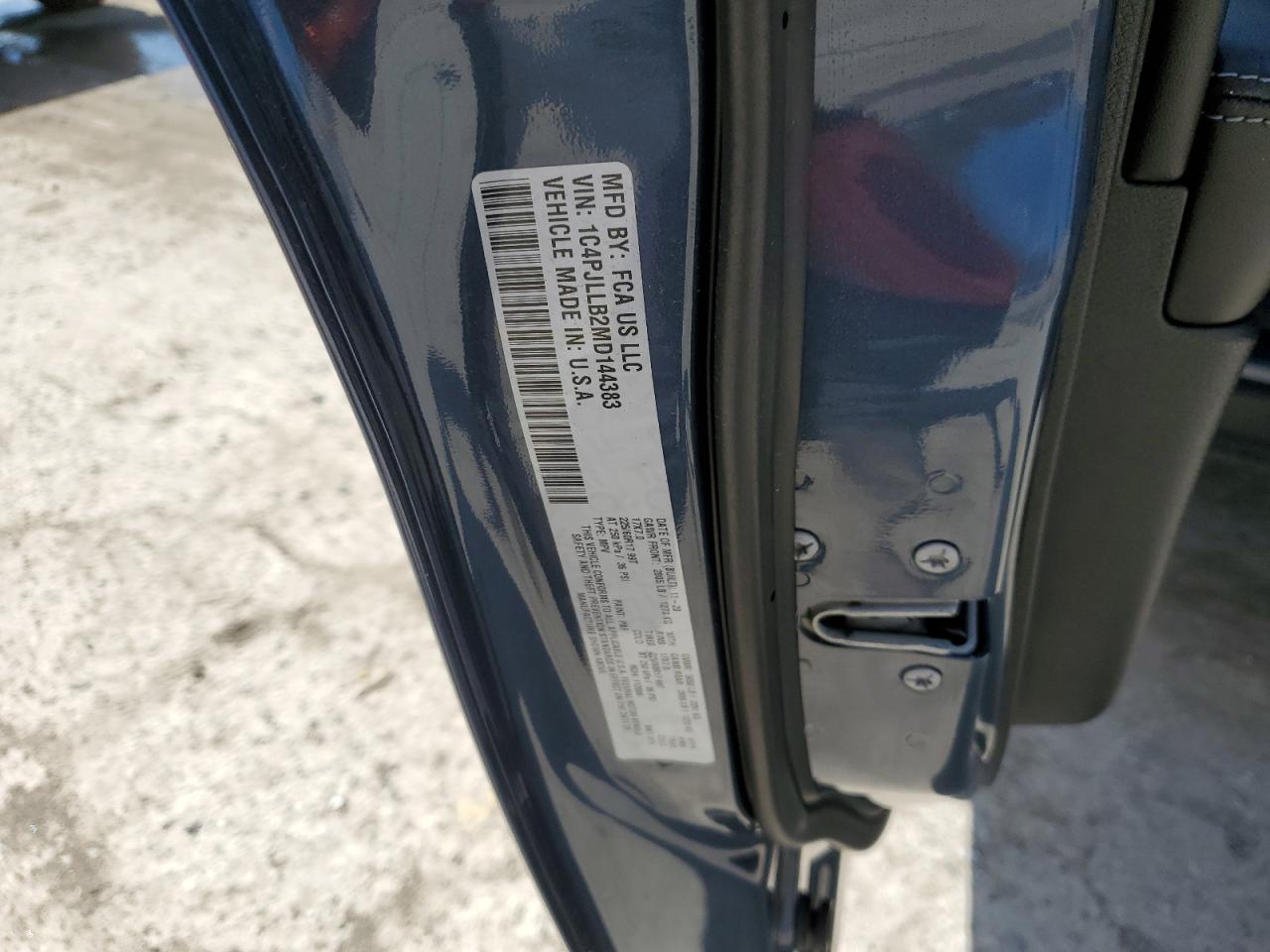 1C4PJLLB2MD144383 JEEP CHEROKEE 2021
