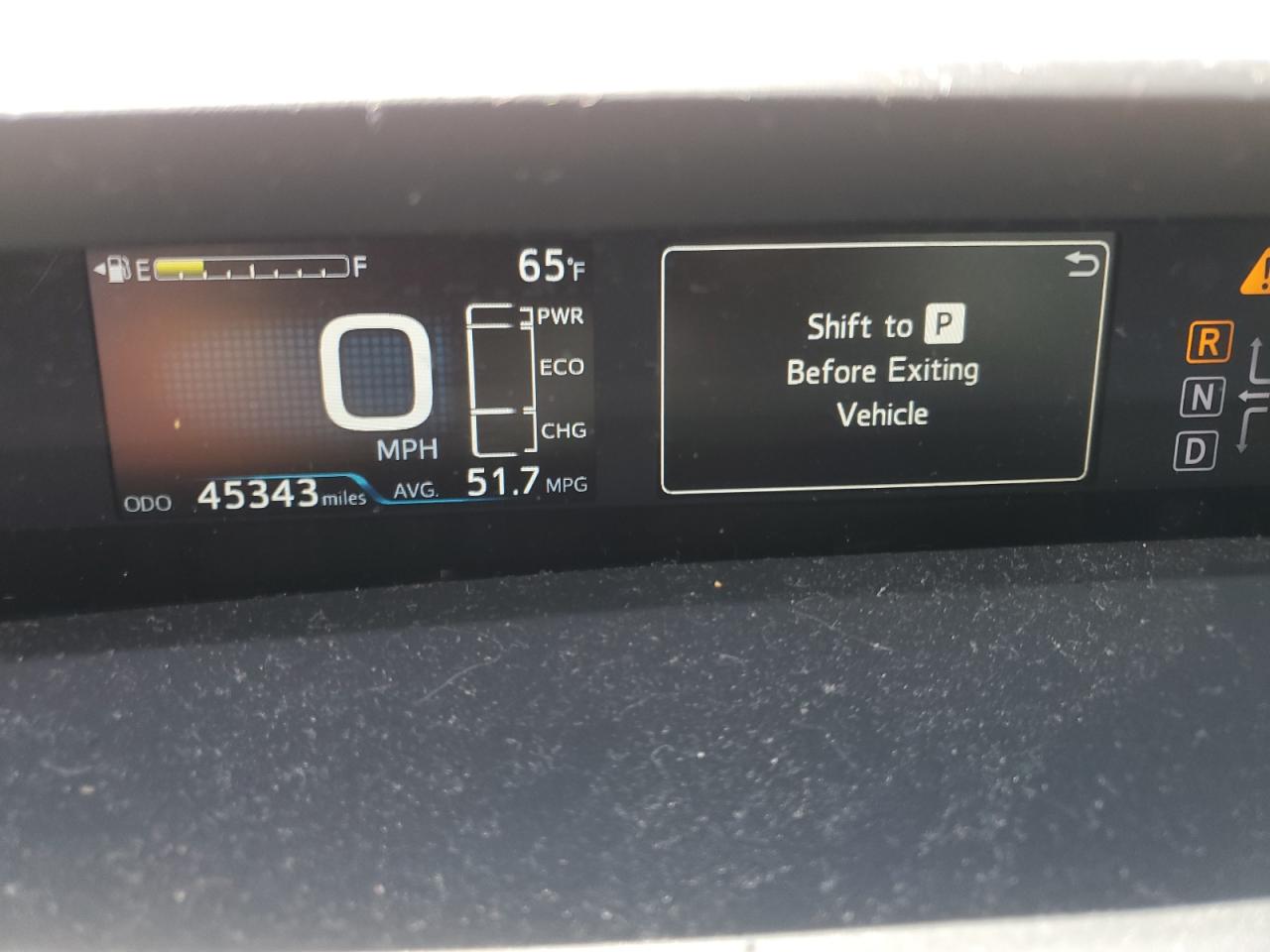 JTDKARFU8H3542428 TOYOTA PRIUS 2017