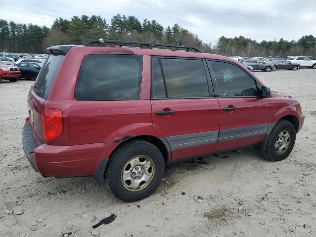 2003 Honda Pilot Lx VIN: 2HKYF18123H505341 Lot: 51557874