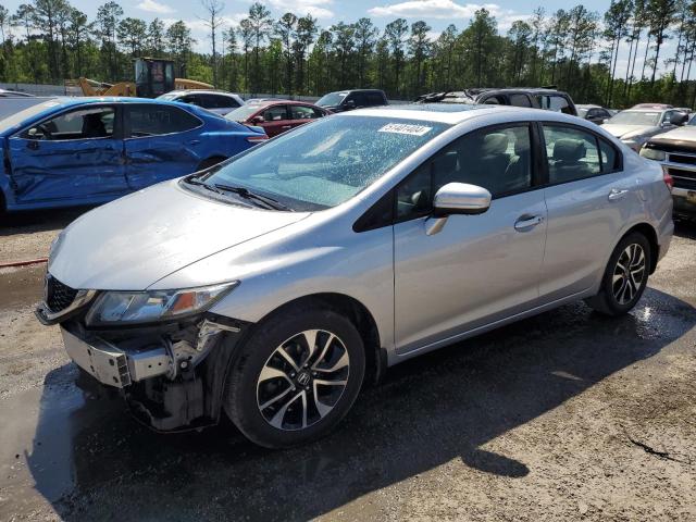 2015 Honda Civic Ex VIN: 19XFB2F8XFE006885 Lot: 51401404