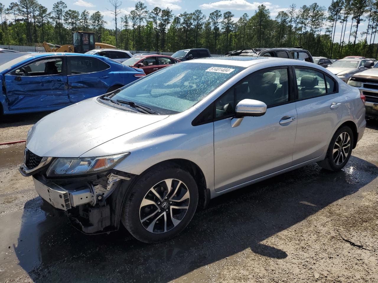 19XFB2F8XFE006885 2015 Honda Civic Ex