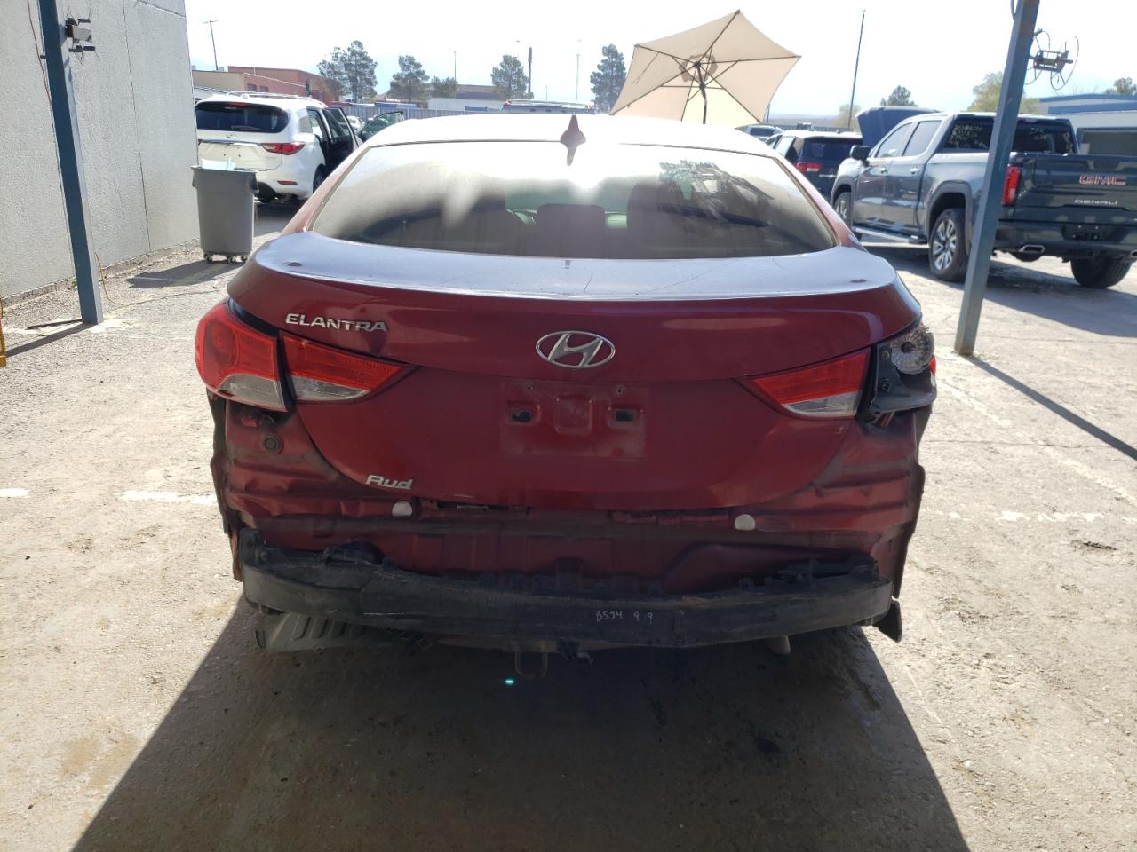 5NPDH4AE5DH417053 2013 Hyundai Elantra Gls