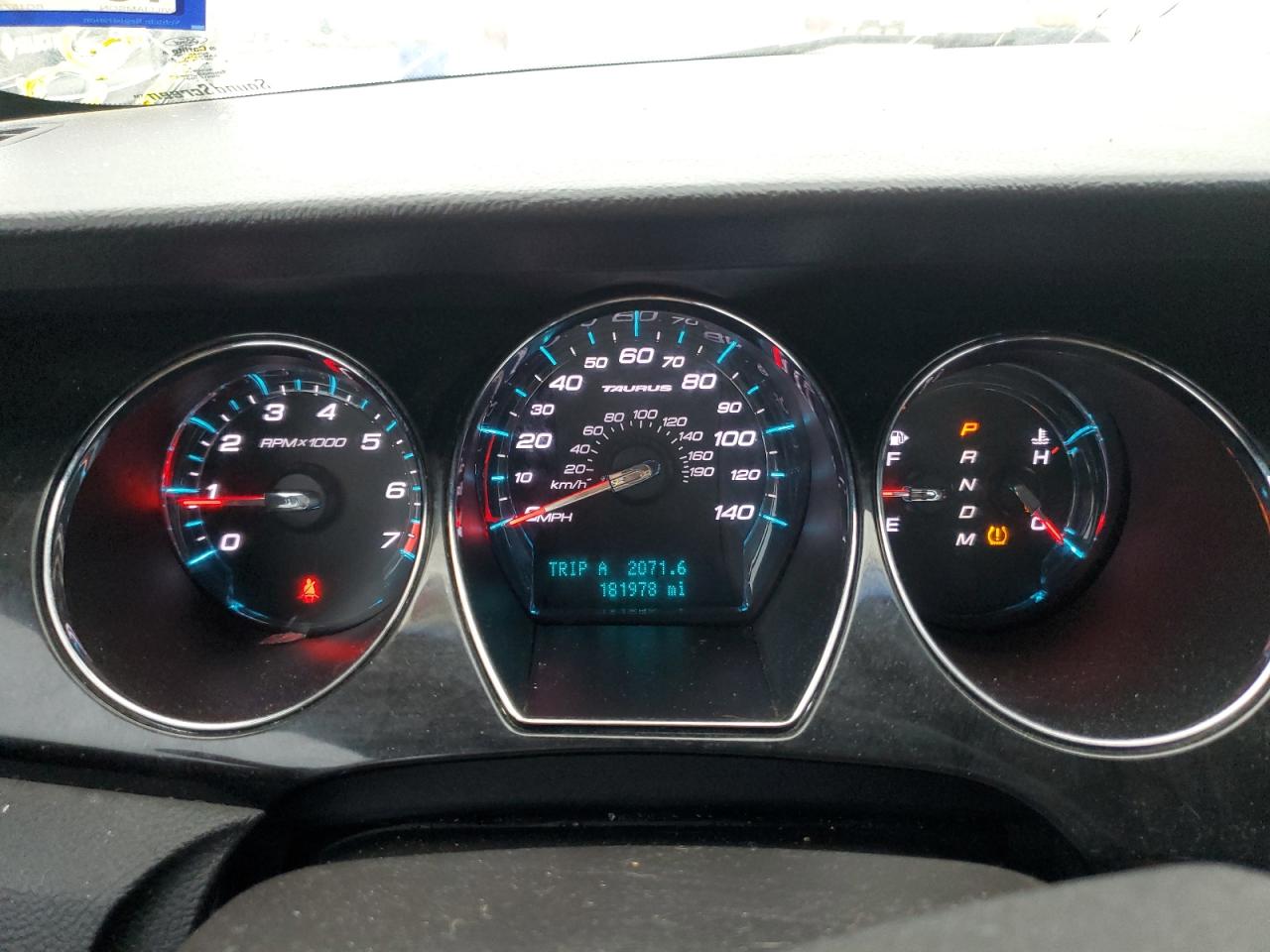 1FAHP2FW7BG157174 2011 Ford Taurus Limited