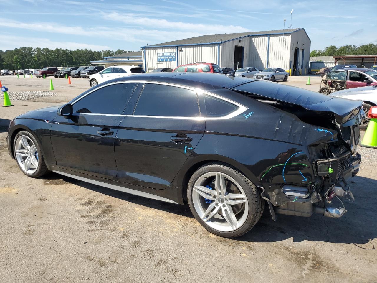 WAUFNCF55JA128226 2018 Audi A5 Prestige S-Line