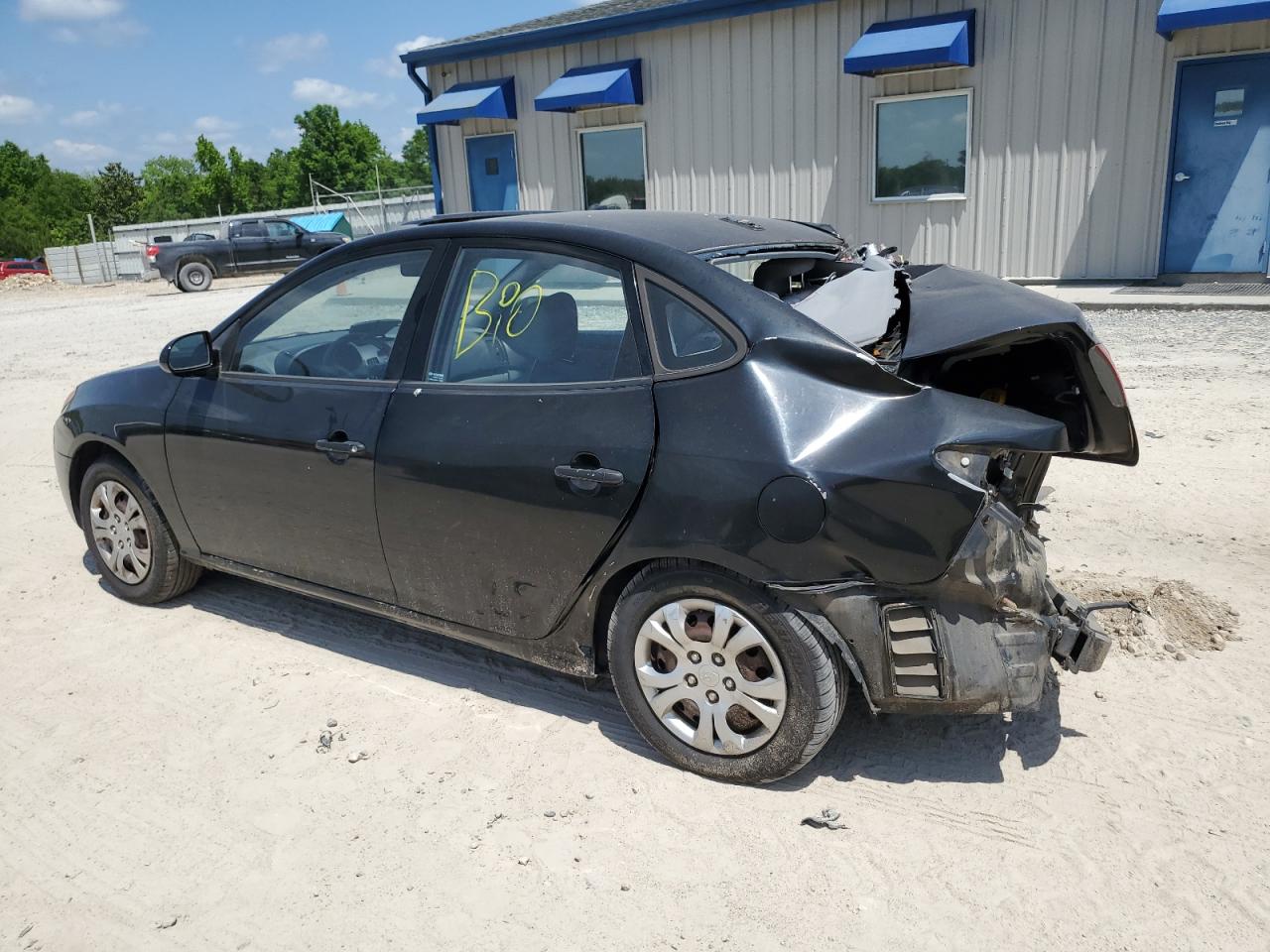 KMHDU4AD4AU858186 2010 Hyundai Elantra Blue