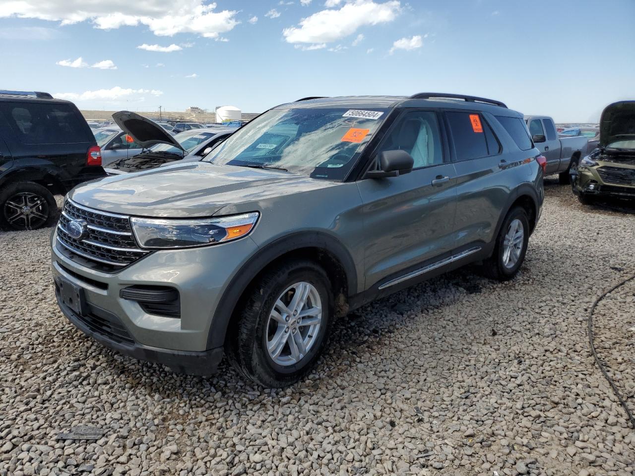 2020 Ford Explorer Xlt vin: 1FMSK8DH7LGB05613