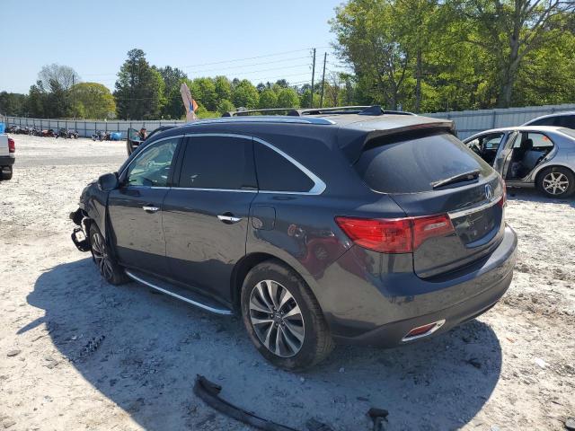 2016 Acura Mdx Technology VIN: 5FRYD3H49GB007703 Lot: 50743864