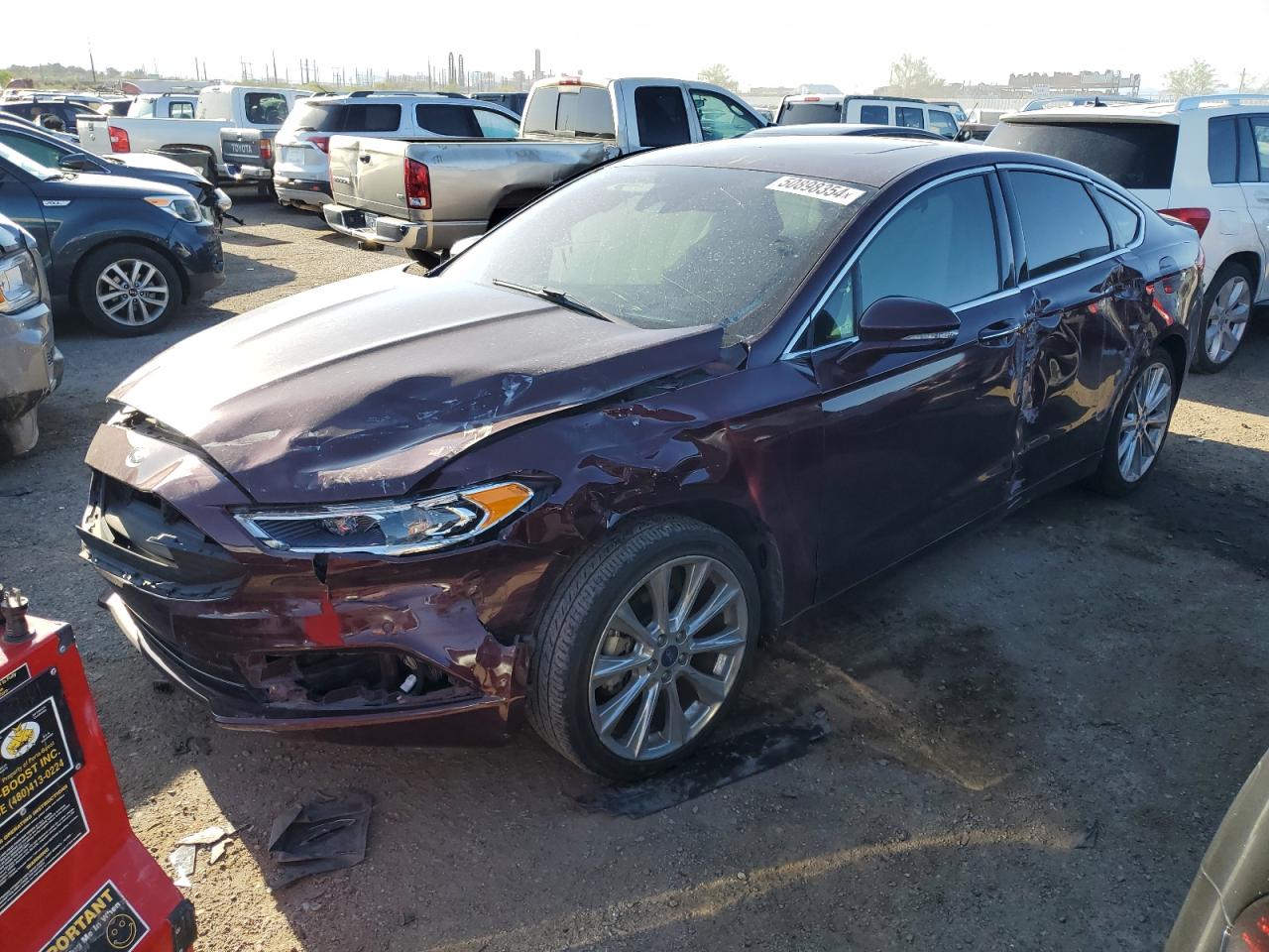 3FA6P0K90HR207457 2017 Ford Fusion Titanium