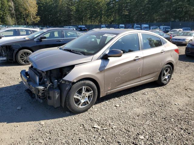 Lot #2475944999 2012 HYUNDAI ACCENT GLS salvage car