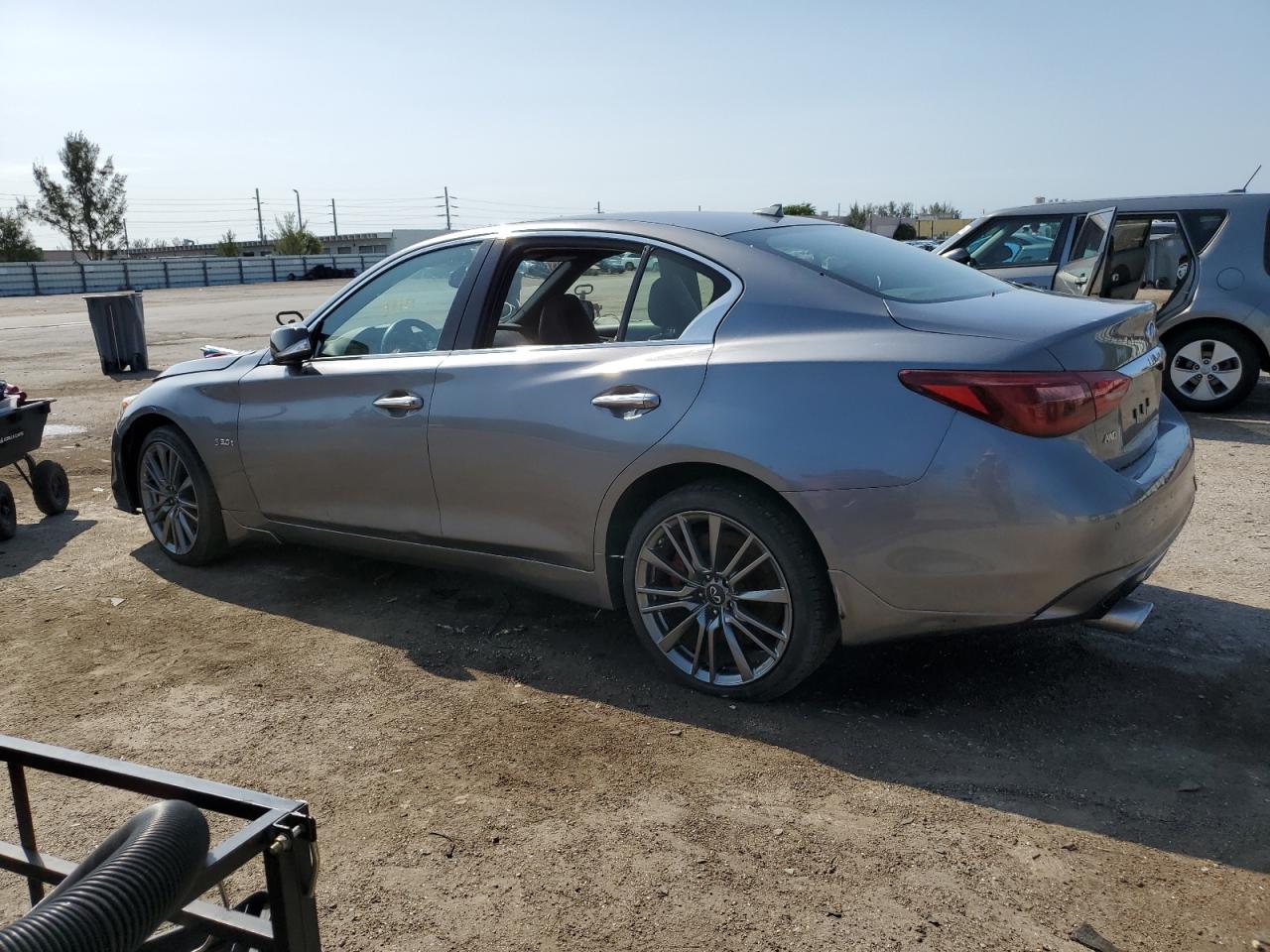 JN1FV7AR2KM800220 2019 Infiniti Q50 Red Sport 400