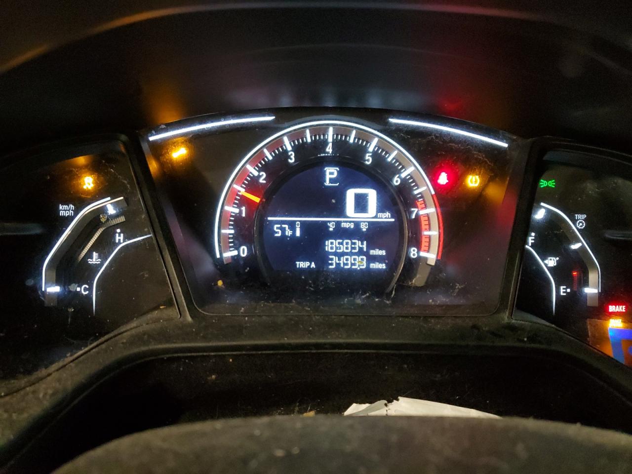 2HGFC4B5XHH300980 HONDA CIVIC 2017