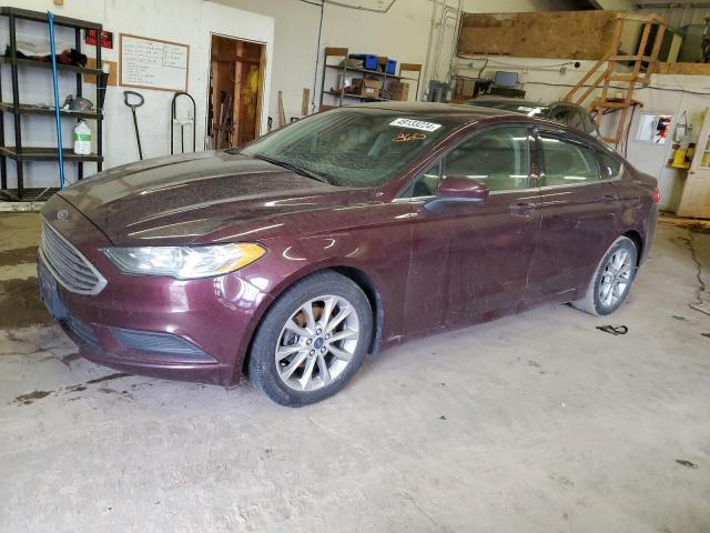 Lot #2487080885 2017 FORD FUSION SE salvage car