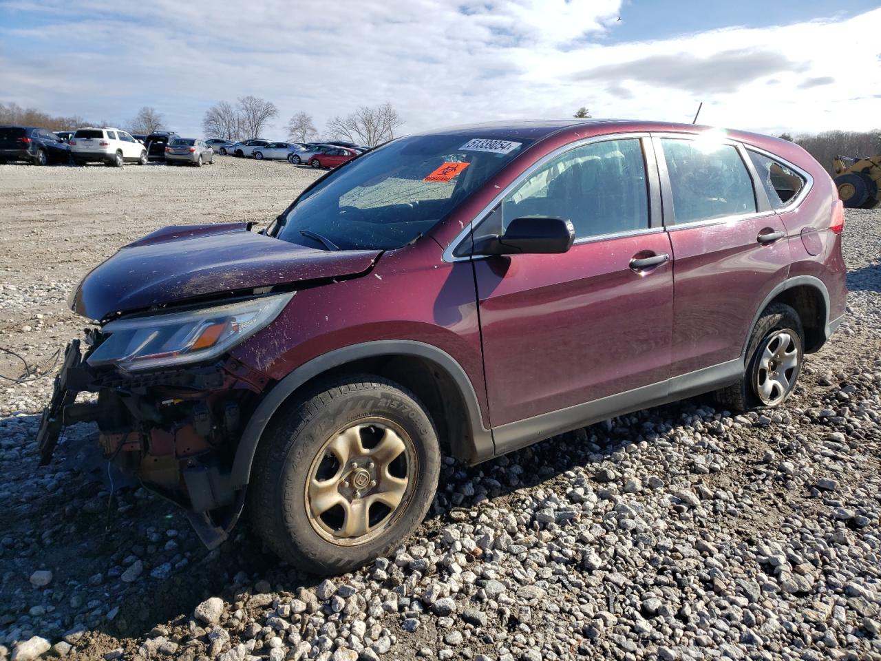 2HKRM4H31FH697689 2015 Honda Cr-V Lx