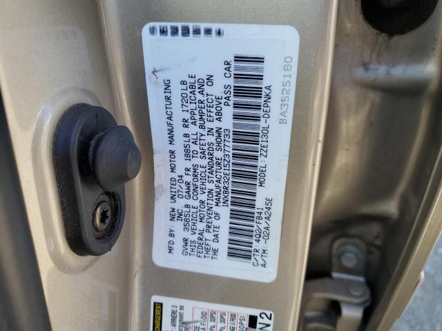 2005 Toyota Corolla Ce VIN: 1NXBR32E15Z377733 Lot: 49939124