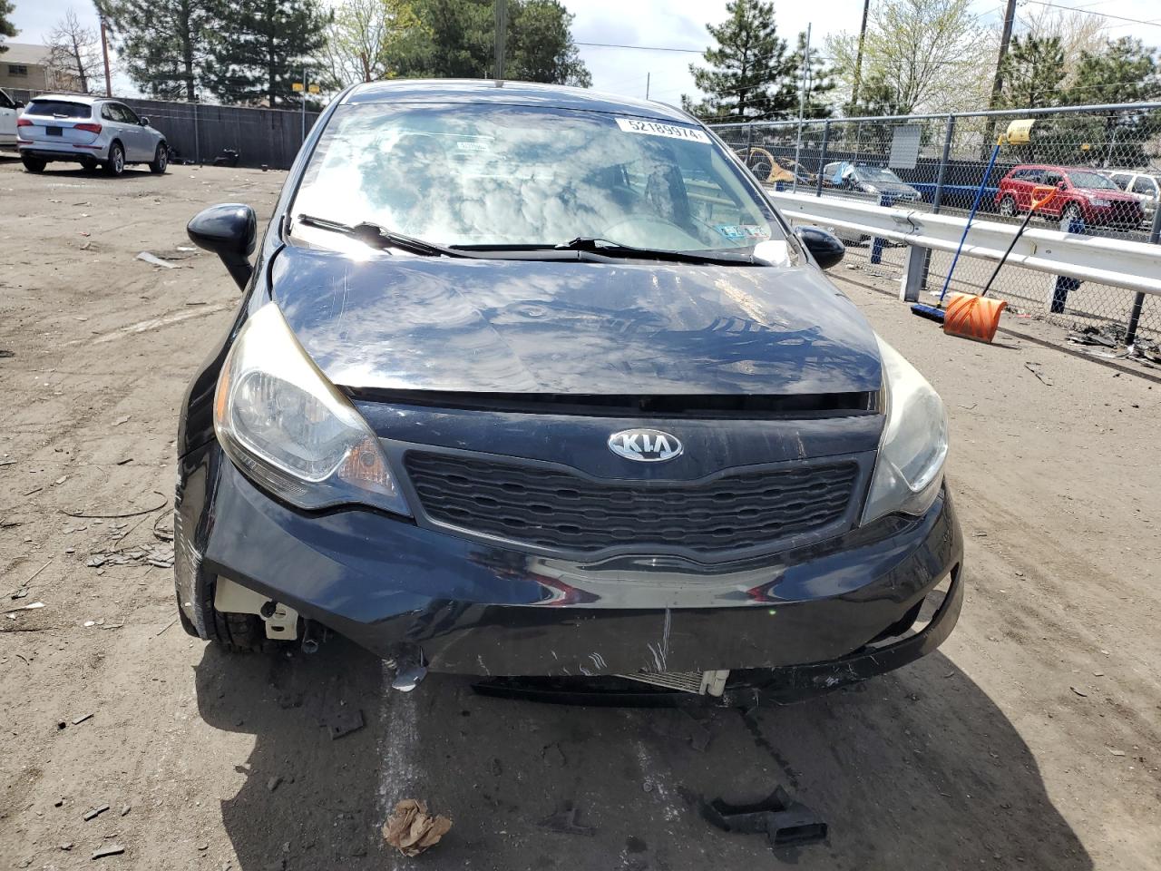 2013 Kia Rio Lx vin: KNADM4A32D6165196