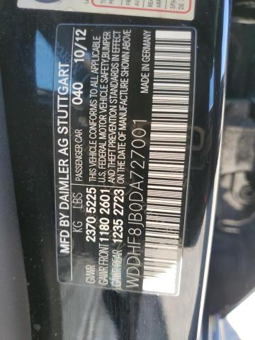 VIN WDDHF8JB0DA727001 2013 Mercedes-Benz E-Class, 3... no.12