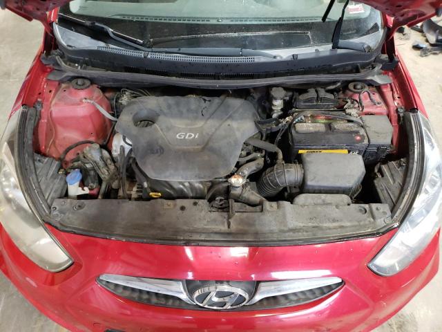 2013 Hyundai Accent Gls VIN: KMHCU5AE6DU071710 Lot: 52308594