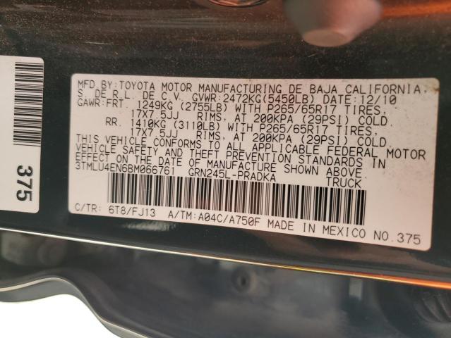 2011 Toyota Tacoma Double Cab VIN: 3TMLU4EN6BM066761 Lot: 51411514