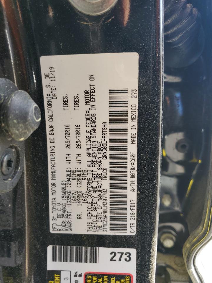 3TMCZ5AN8LM307783 2020 Toyota Tacoma Double Cab