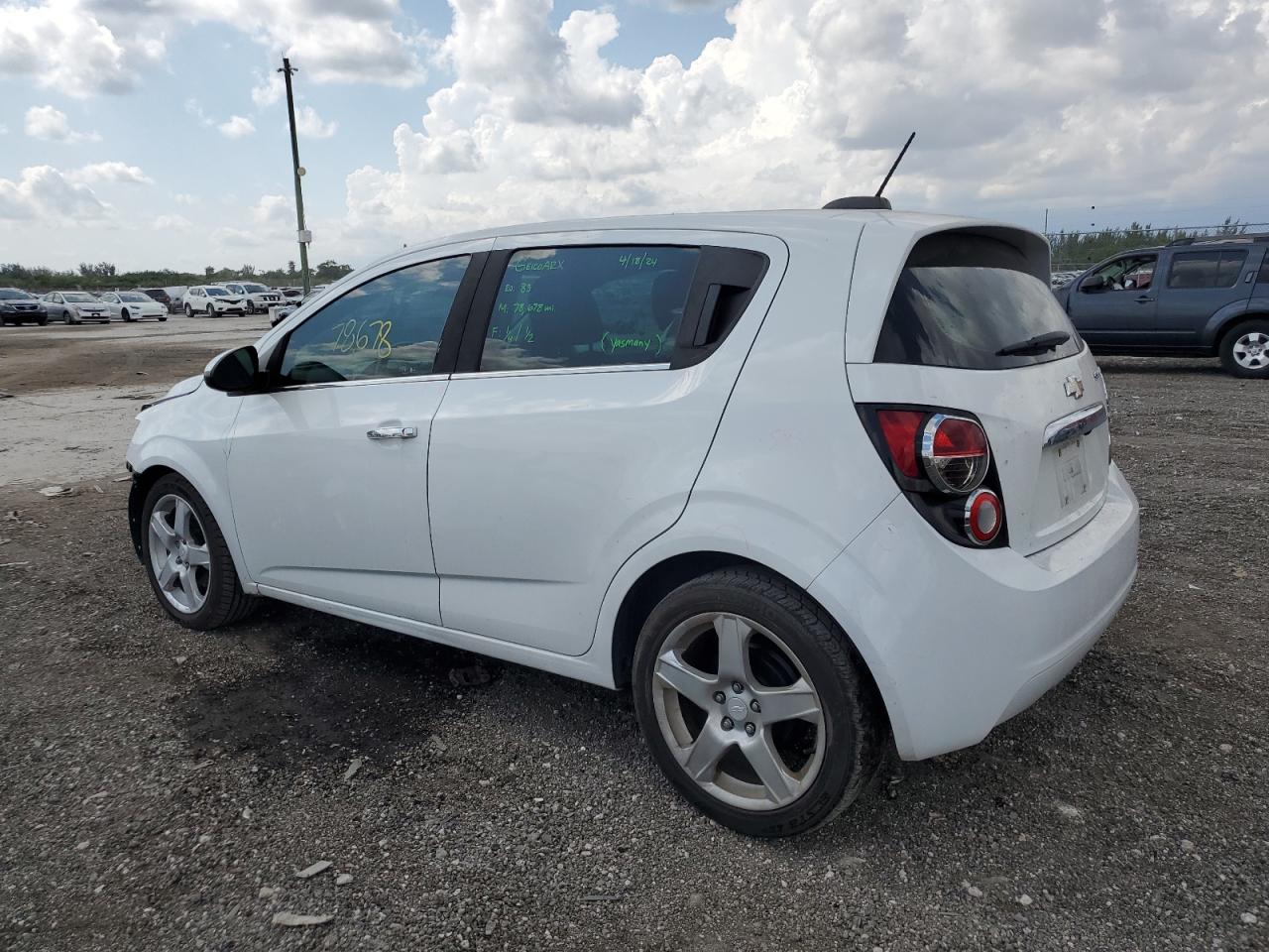 1G1JE6SB9G4135447 CHEVROLET SONIC 2016