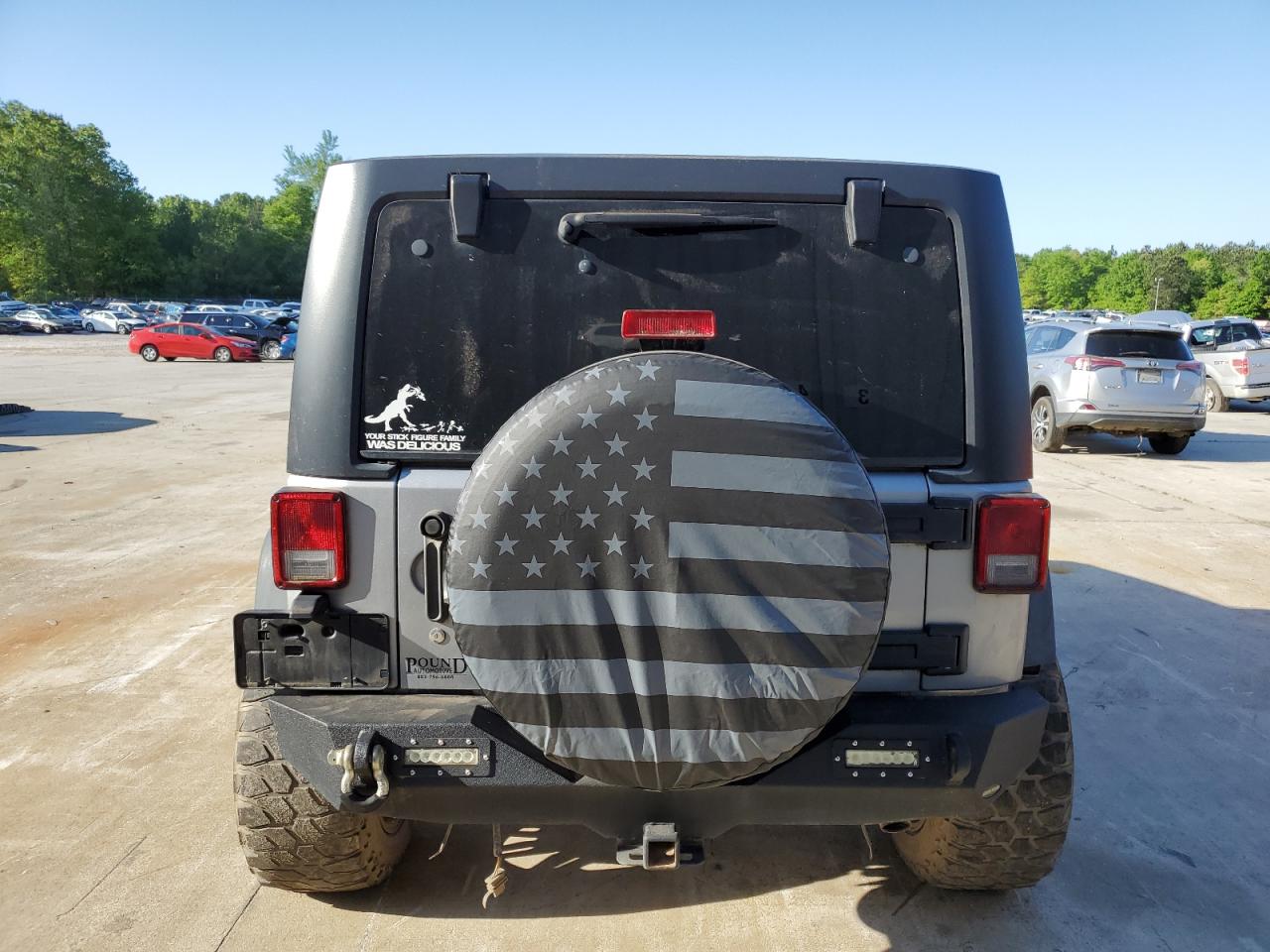 1C4BJWDG6FL571399 2015 Jeep Wrangler Unlimited Sport