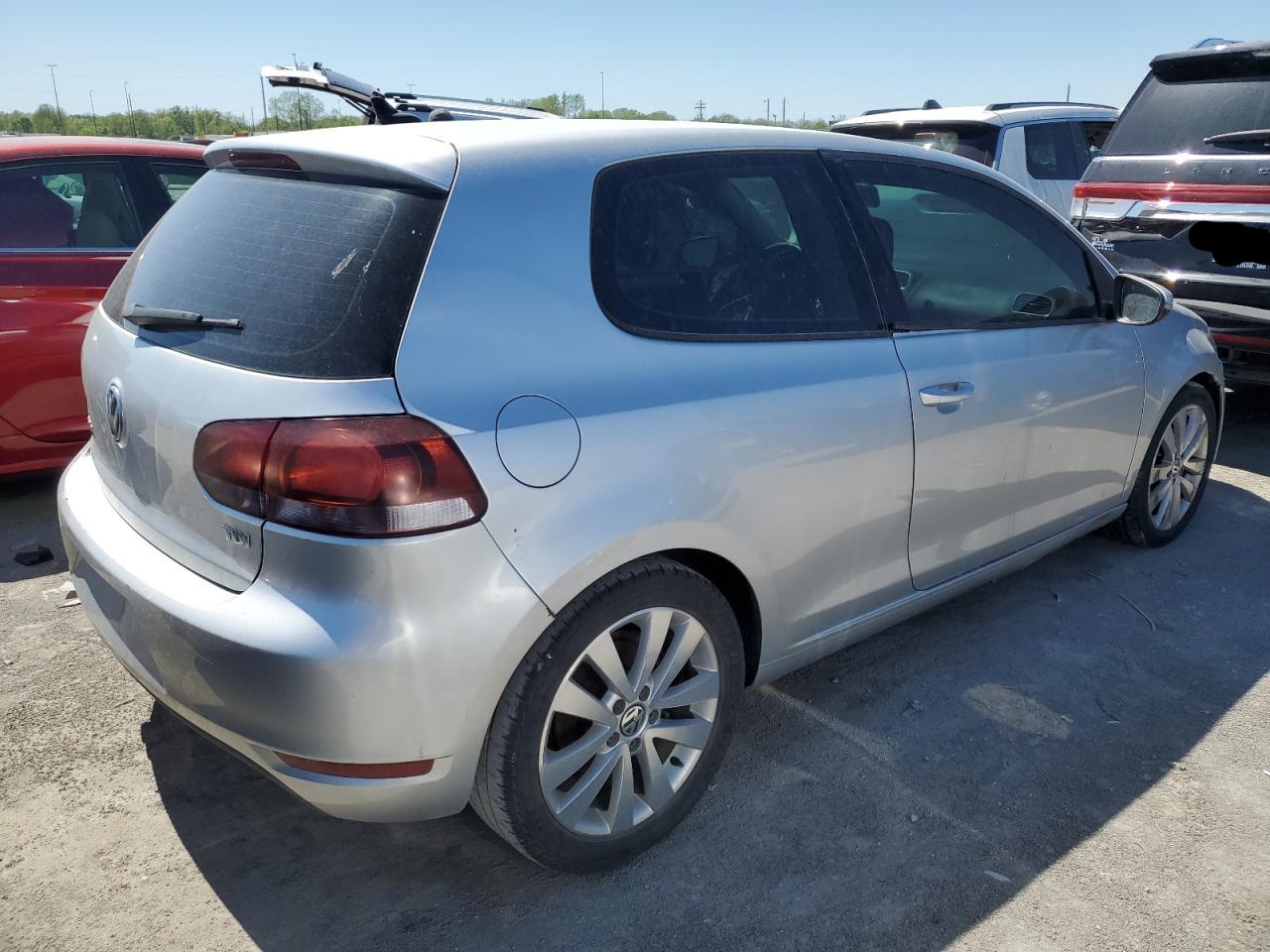 2012 Volkswagen Golf vin: WVWBM7AJ4CW255944