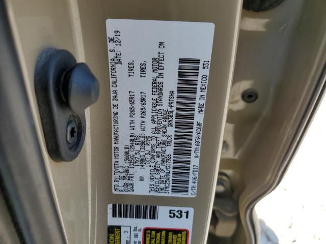 2020 Toyota Tacoma Double Cab VIN: 3TMCZ5ANXLM317926 Lot: 49028044