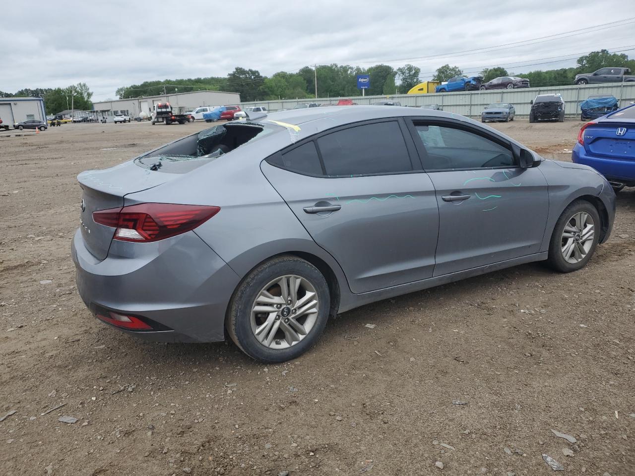 KMHD84LF4KU878541 2019 Hyundai Elantra Sel
