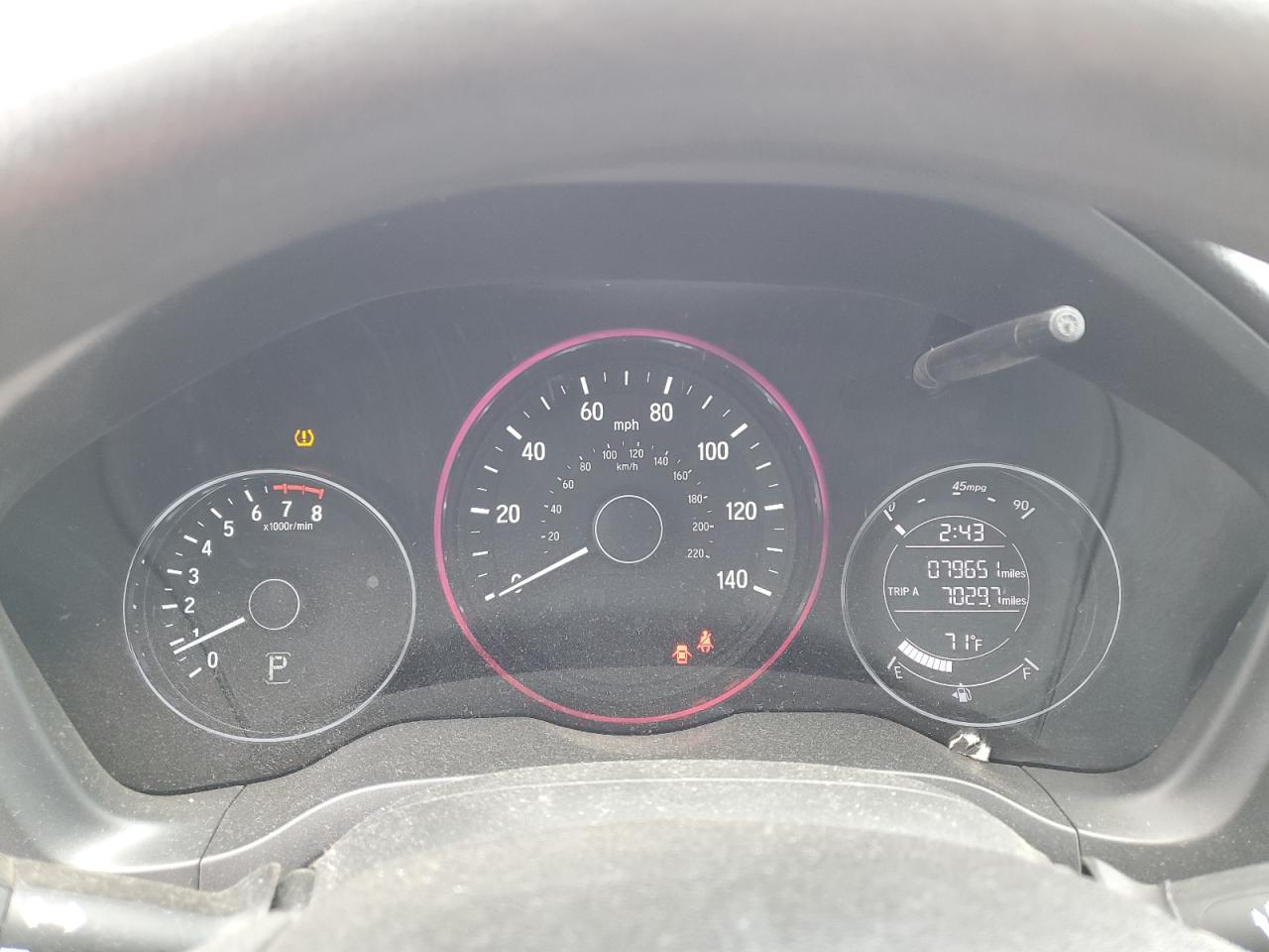 3CZRU5H55HM712256 HONDA HR-V 2017