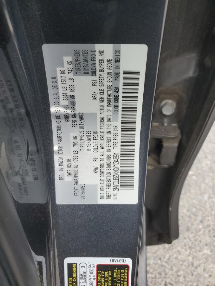 3MYDLBZVXGY134891 TOYOTA SCION 2016