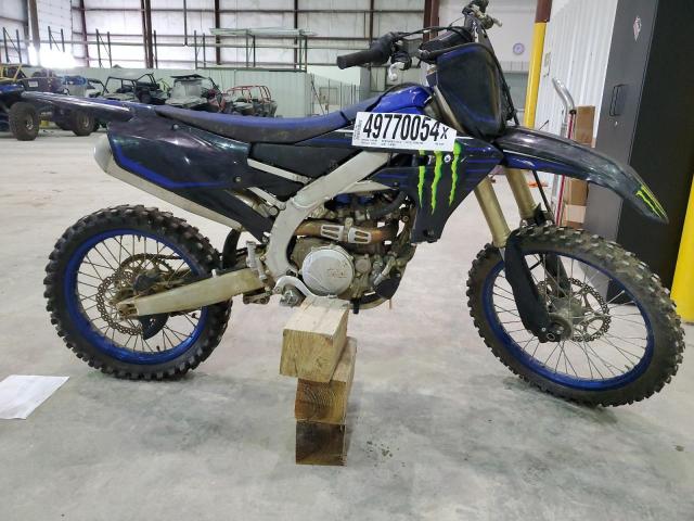 YAMAHA YZ450 F 2022 blue  gas JYACJ26C5NA017879 photo #1