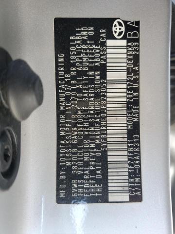 2018 TOYOTA COROLLA L - 5YFBURHE0JP823052