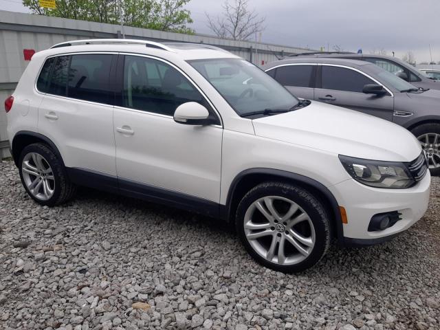 Паркетники VOLKSWAGEN TIGUAN 2012 Білий