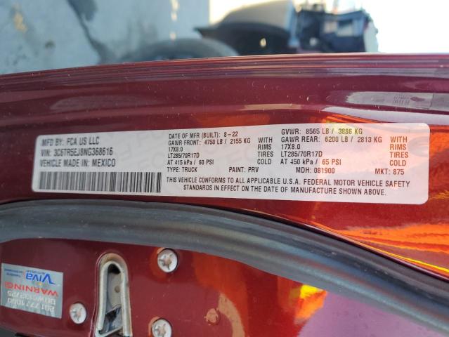 2022 RAM 2500 POWER 3C6TR5EJ8NG368616