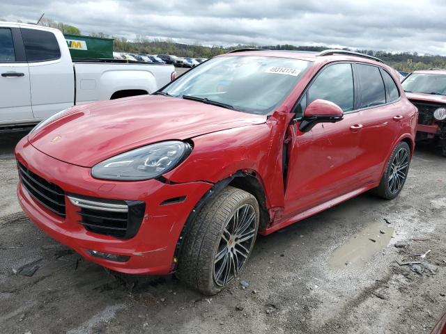  PORSCHE CAYENNE 2016 Червоний