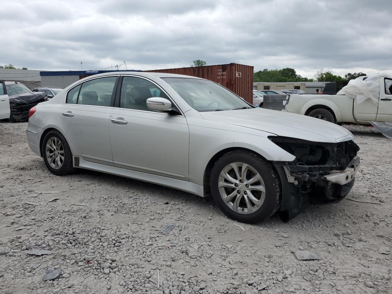 2012 Hyundai Genesis 3.8L vin: KMHGC4DDXCU176413