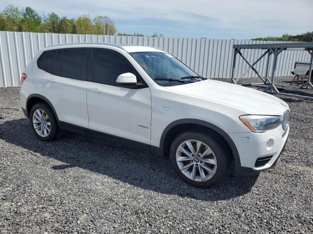 2016 BMW X3 xDrive28I VIN: 5UXWX9C57G0D62923 Lot: 52129594