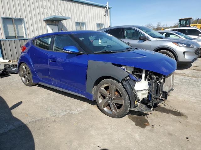 2014 Hyundai Veloster Turbo VIN: KMHTC6AEXEU198776 Lot: 51336174