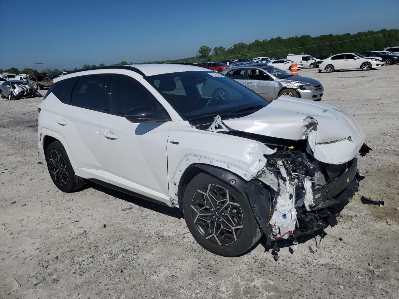 KM8JF3AEXNU143550 2022 Hyundai Tucson N Line